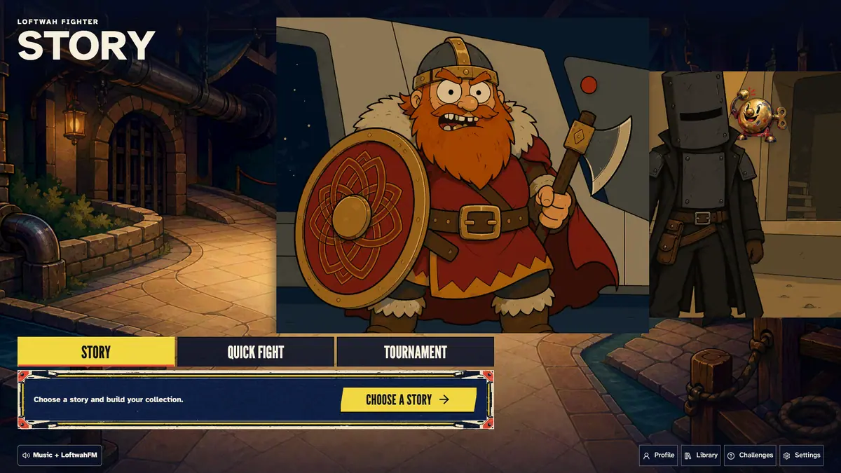 Current Main Menu