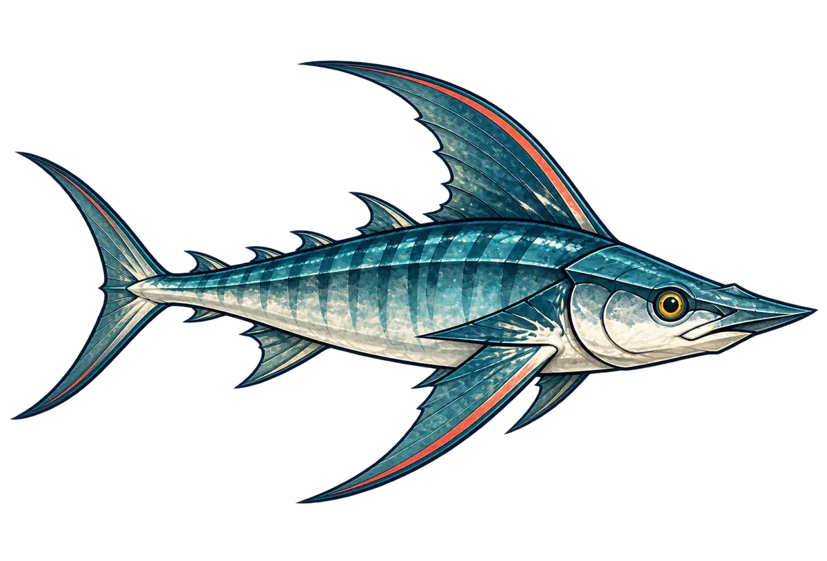 Razorfin · specimen art
