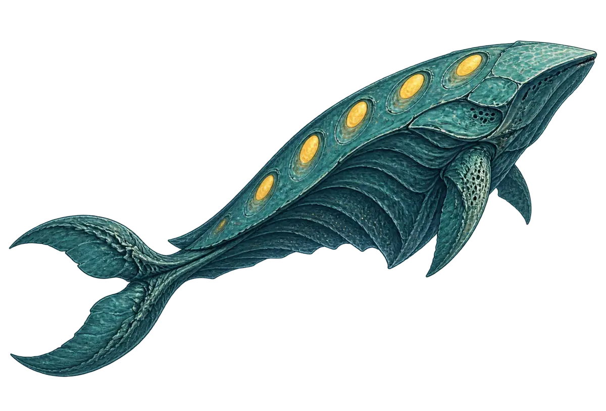 Tide leviathan · specimen art