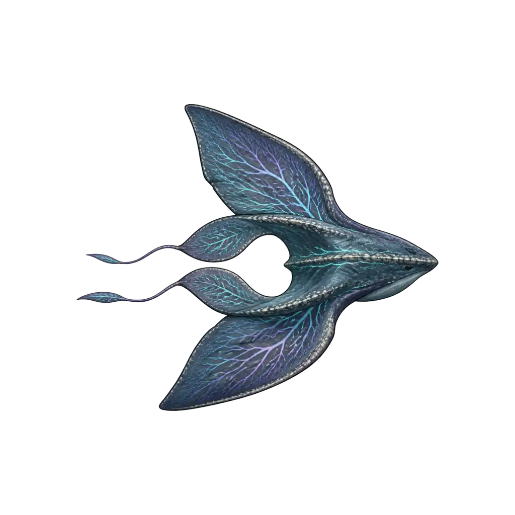 Void moth · specimen art