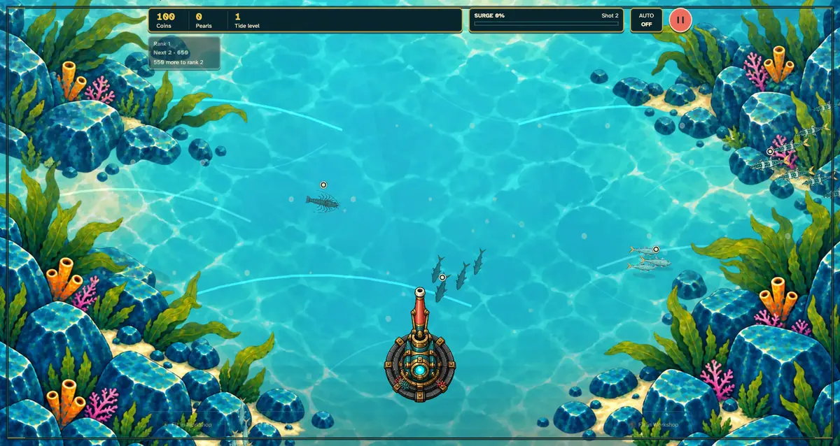 Live Dive with shoal traffic — edge repair