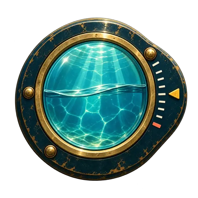 Tideglass instrument