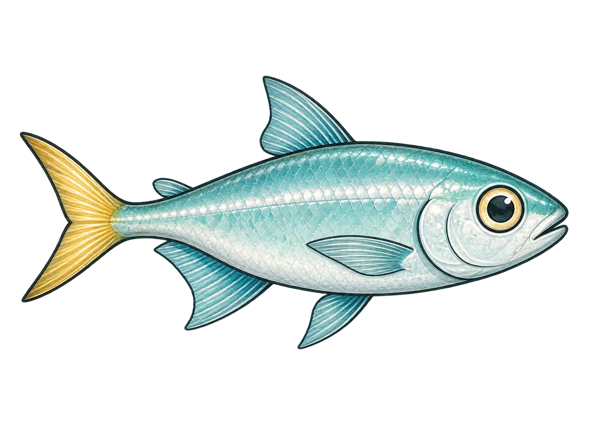 Glimmerfin · specimen art