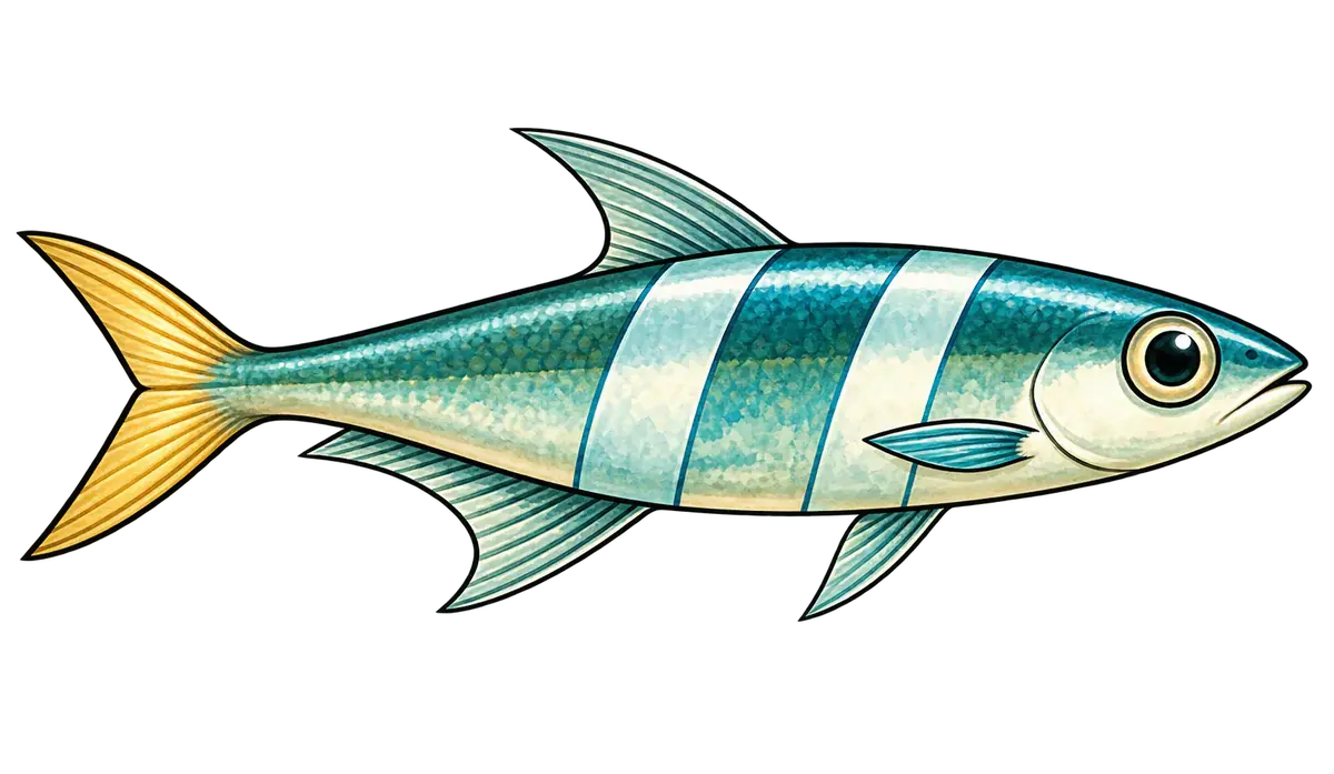 Ribbon dart · specimen art