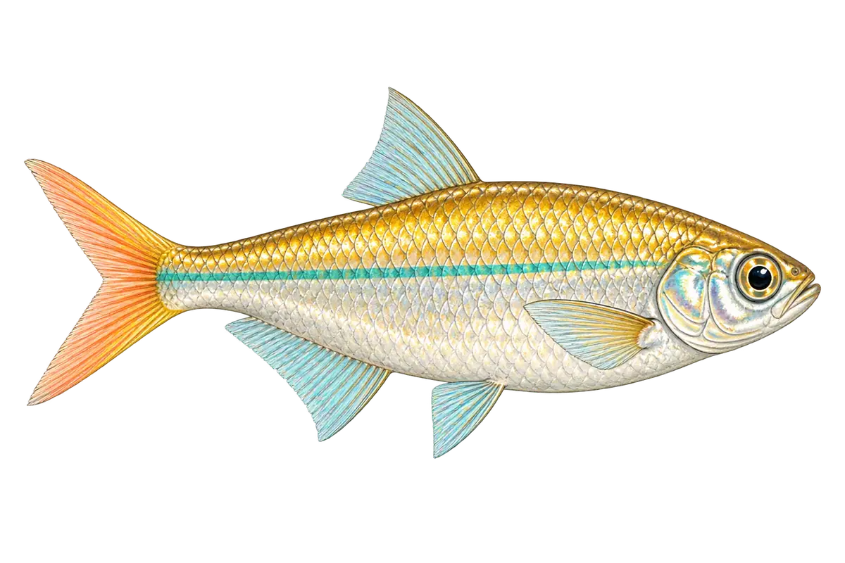 Sunscale sprat · specimen art