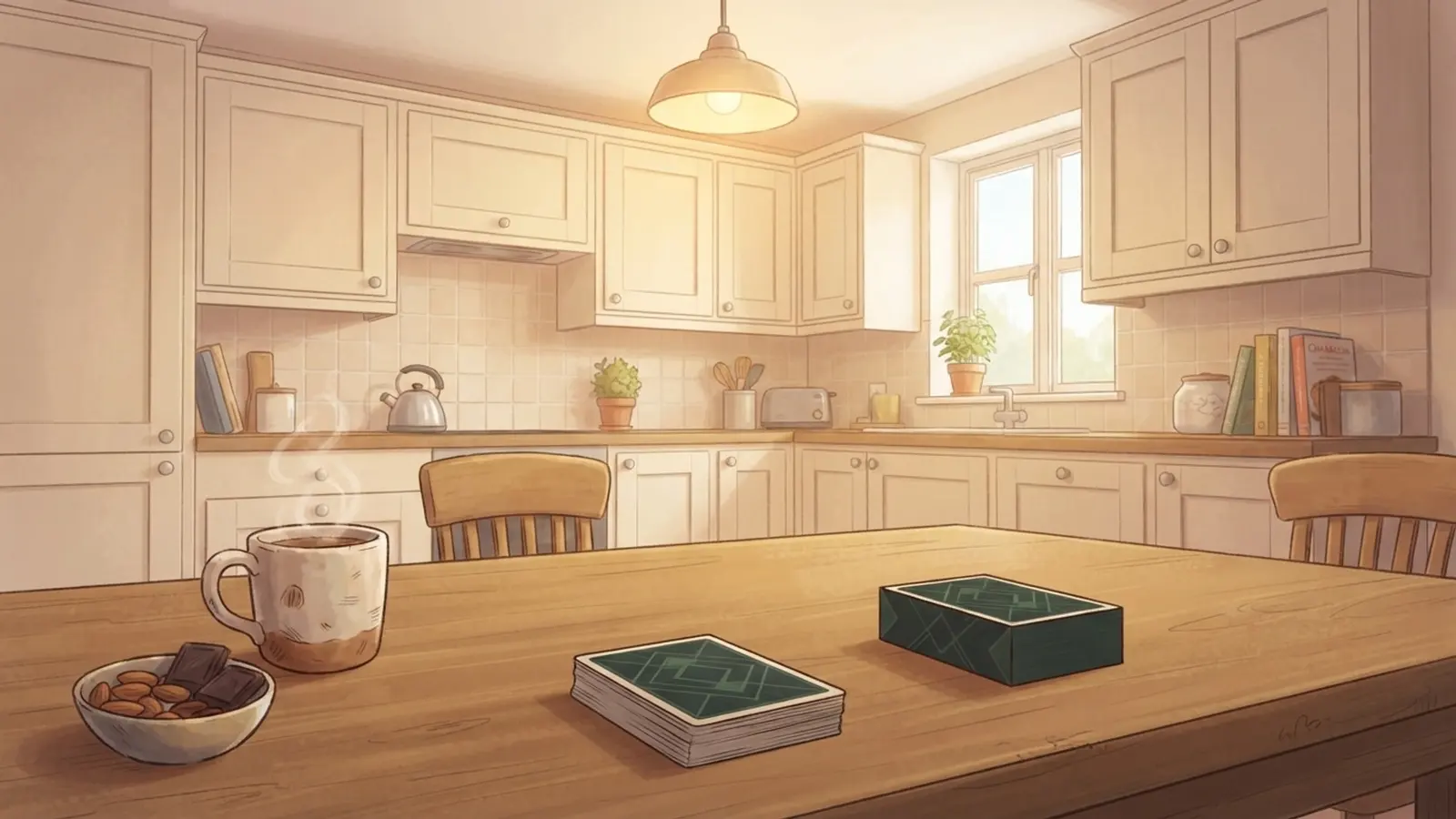 Approved kitchen table room illustration from Protocol 11