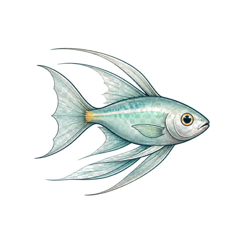 Veilfin · specimen art