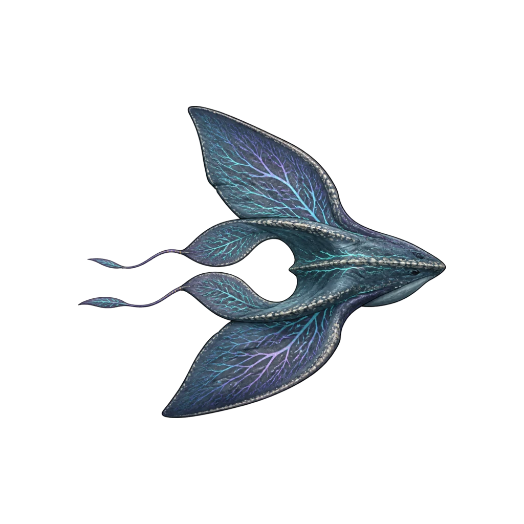 Void moth · specimen art